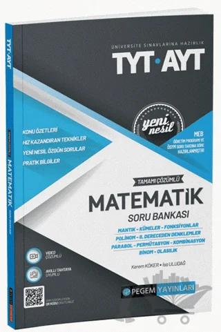 2022 TYT AYT Matematik Tamamı Çözümlü Soru Bankası