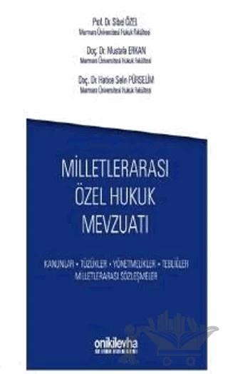 Milletlerarası Özel Hukuk Mevzuatı