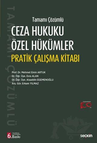 Ceza Hukuku Özel Hükümler Pratik Çalışma Kitabı