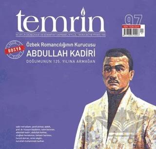 Temrin Düşünce ve Edebiyat Dergisi Sayı: 97 Eylül - Ekim 2019
