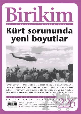 Birikim Aylık Sosyalist Kültür Dergisi Sayı: 226