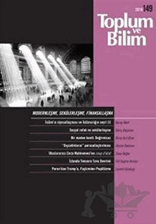 Toplum ve Bilim Dergisi Sayı: 149
