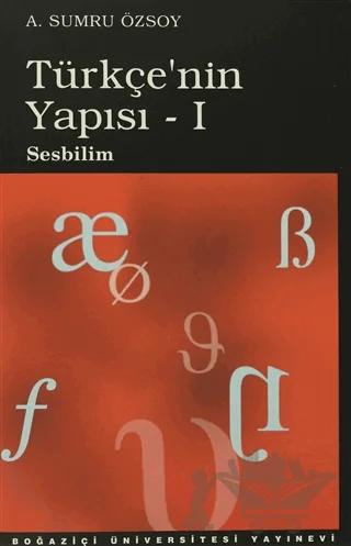 Türkçe’nin Yapısı 1 Sesbilim