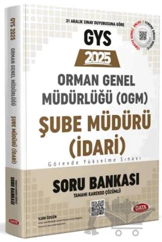 Orman Genel Müdürlüğü Müdürü (İdari) GYS Soru Bankası - Karekod Çözümlü