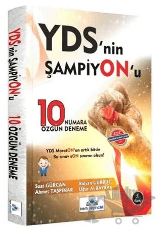 YDS'nin Şampiyonu 10 Özgün Deneme Sınavı