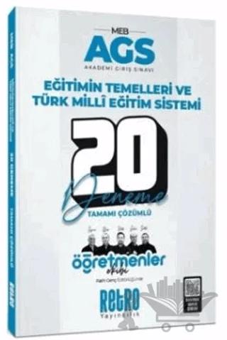 2025 MEB AGS Eğitimin Temelleri ve Türk Milli Eğitim Sistemi Öğretmenler Ekibi 20 Deneme