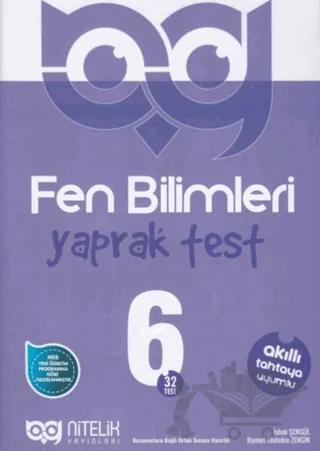 6. Sınıf Fen Bilimleri Yaprak Test