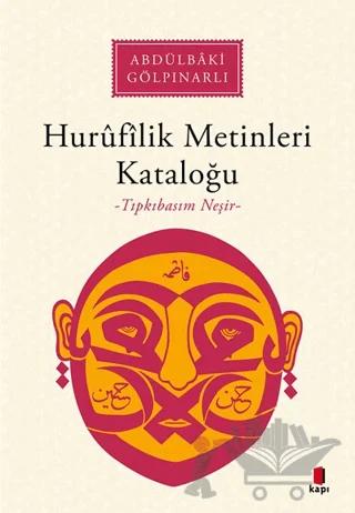 Hurufilik Metinleri Kataloğu