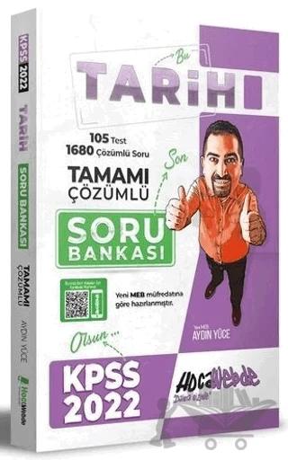 2022 KPSS Tarih Tamamı Çözümlü Soru Bankası