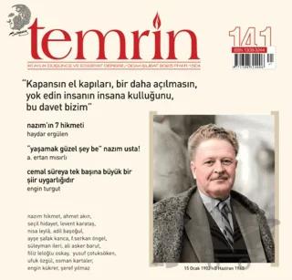 Temrin Düşünce ve Edebiyat Dergisi Sayı: 141 Ocak - Şubat 2025