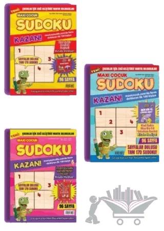 Maxi Çocuk Sudoku 3'lü Set
