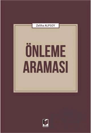Önleme Araması