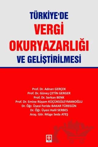 Türkiye'de Vergi Okuryazarlığı ve Geliştirilmesi