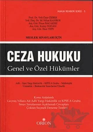 Meslek Sınavları İçin Ceza Hukuku