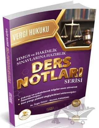 HUKAL HMGS - Hakimlik Vergi ve Vergi Usul Hukuku Ders Notları – Özgür Özsoy, Mustafa Karadeniz – Savaş Yayınevi kitap kapağı