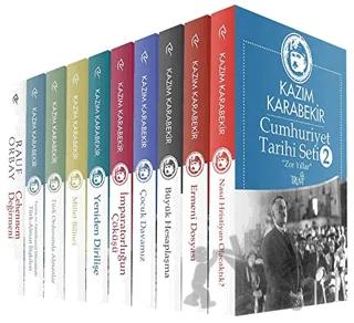 Cumhuriyet Tarihi Seti 2 - Zorlu Yıllar (10 Kitap) – Kazım Karabekir, Rauf Orbay – Truva Yayınları kitap kapağı
