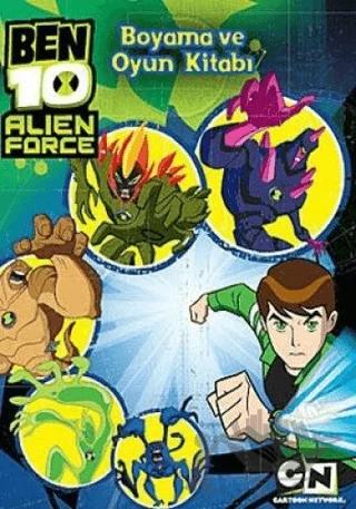 Ben10 Alien Force Boyama Oyun Kitabı