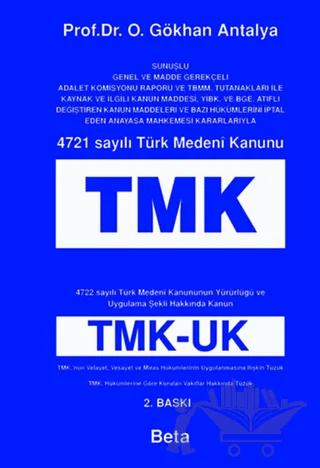 4721 Sayılı Türk Medeni Kanunu TMK