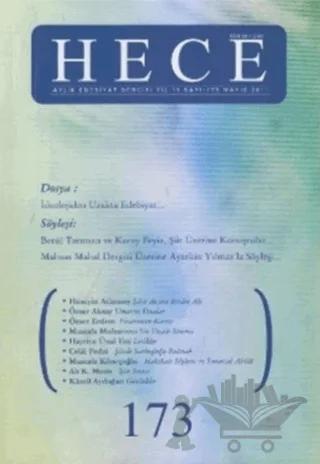 Hece Aylık Edebiyat Dergisi Sayı: 173