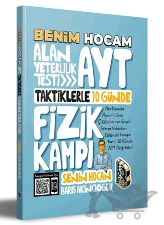 AYT Taktiklerle 10 Günde Fizik Kampı – Kolektif – Benim Hocam Yayınları kitap kapağı