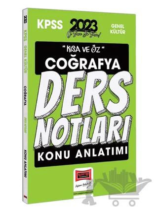 Yargı Yayınları 2023 KPSS Kısa ve Öz Coğrafya Konu Anlatımı Ders Notları