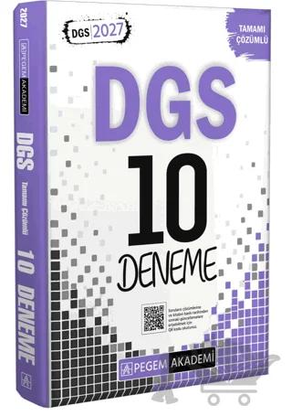 2027 DGS Tamamı Çözümlü 10 Deneme