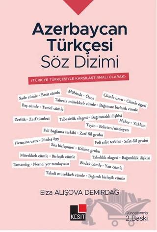 Azerbaycan Türkçesi Söz Dizimi
