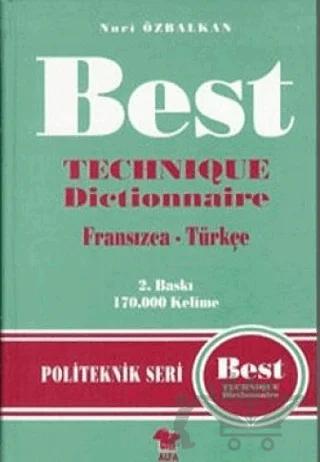 Best Technique Dictionnaire Fransızca - Türkçe 170.000 Kelime