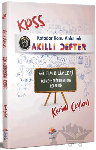 Kafadar 2022 KPSS Eğitim Bilimleri Akıllı Defter Ölçme ve Değerlendirme - Rehberlik