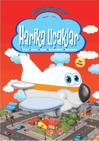 Harika Uçaklar - Mavi Seri – Kolektif – Yumurcak Yayınları kitap kapağı