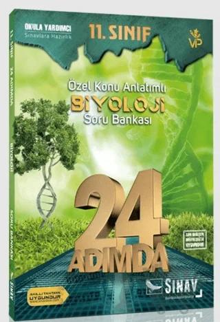 11. Sınıf Biyoloji 24 Adımda Özel Konu Anlatımlı Soru Bankası