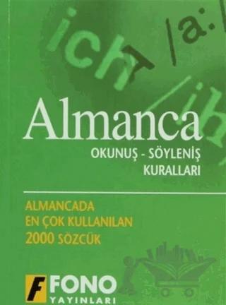 Almanca Okunuş - Söyleniş Kuralları