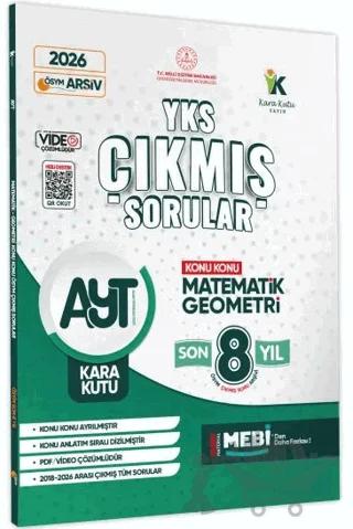 2026 YKS-AYT Matematik-Geometri Karakutu ÖSYM Çıkmış Soru Bankası Çözümlü Konu Konu Son 8 Yıl