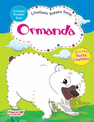 Ormanda - Çıkartmalı Boyama Serisi