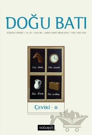 Doğu Batı Düşünce Dergisi Yıl: 22 Sayı: 88 - Çeviri - 2