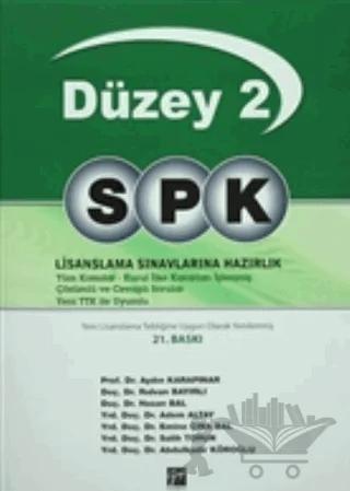 Düzey 2 SPK Lisanslama Sınavlarına Hazırlık