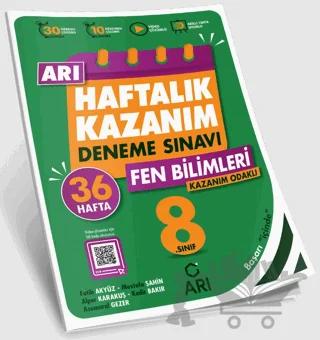 8. Sınıf Fen Bilimleri Arı Haftalık Kazanım Deneme