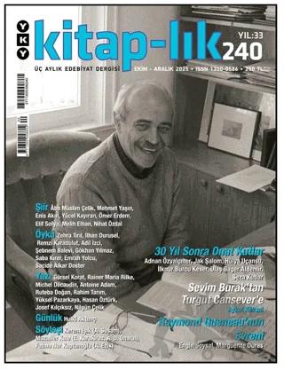 Kitap-lık Dergisi Sayı: 240 Ekim- Aralık 2025