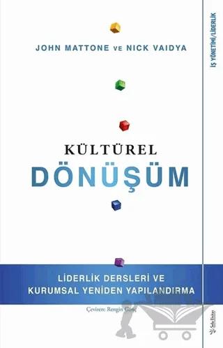Kültürel Dönüşüm – John Mattone, Nick Vaidya – Sola Unitas kitap kapağı