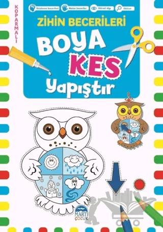 Boya Kes Yapıştır - Zihin Becerileri 5 Yaş