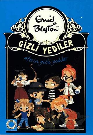 Aferin Gizli Yediler – Enid Blyton – Artemis Yayınları kitap kapağı