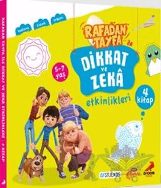 Rafadan Tayfa ile Dikkat ve Zeka Etkinlikleri (4 Kitap Takım)