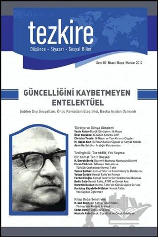 Tezkire Dergisi Sayı: 60 Nisan-Mayıs-Haziran 2017