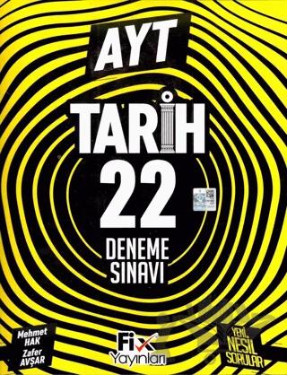 2023 AYT Tarih 22 Denemeleri