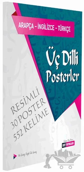 Üç Dilli Posterler - Arapça - İngilizce - Türkçe