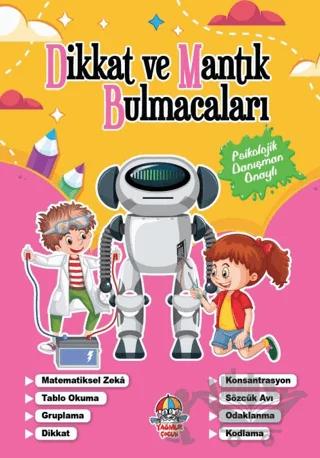Dikkat Ve Mantık Bulmacaları - Pembe Kitap