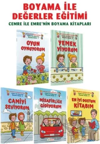 Cemre ile Emre'nin Boyama Kitapları (5 Cilt)