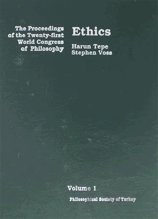 Volume 1: Ethics