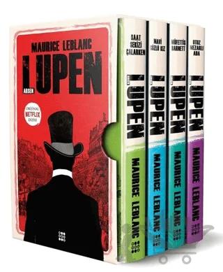 Arsen Lüpen-Kutulu Siyah Set (4 Kitap Takım)