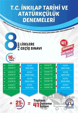 8. Sınıf T.C. LGS İnkılap Tarihi ve Atatürkçülük Denemeleri